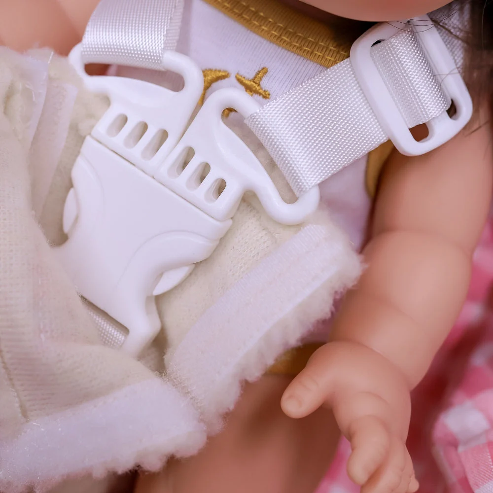 Doll Car Seat - Sherpa - Tiny Harlow