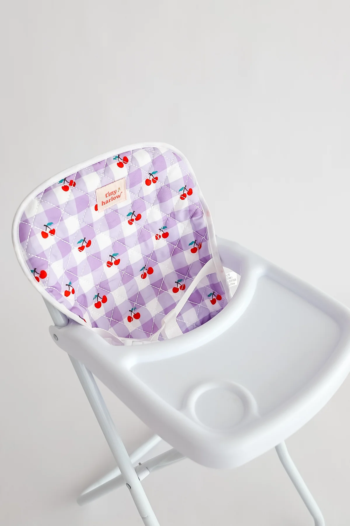 Doll High Chair - Cherry - Tiny Harlow