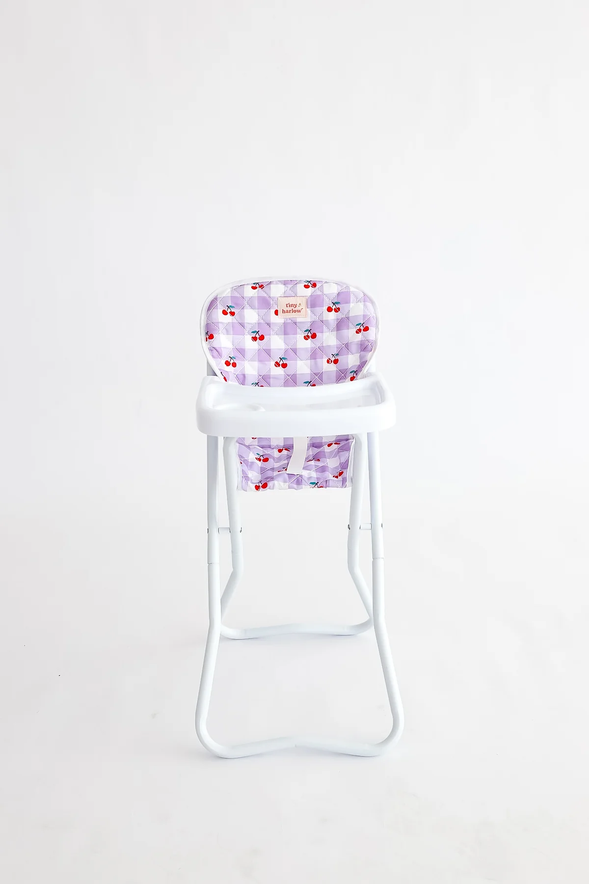 Doll High Chair - Cherry - Tiny Harlow