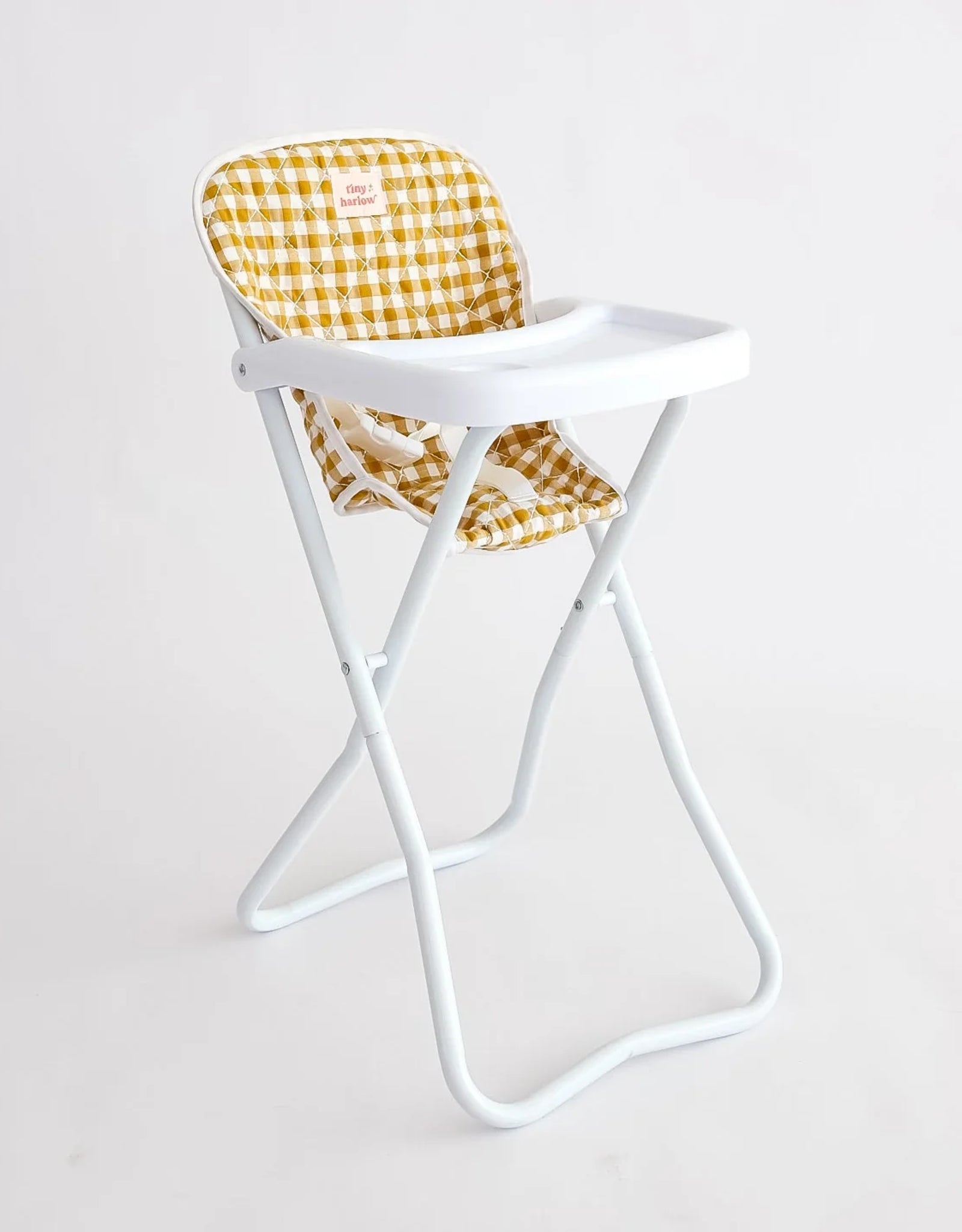 Doll High Chair - Mustard - Tiny Harlow