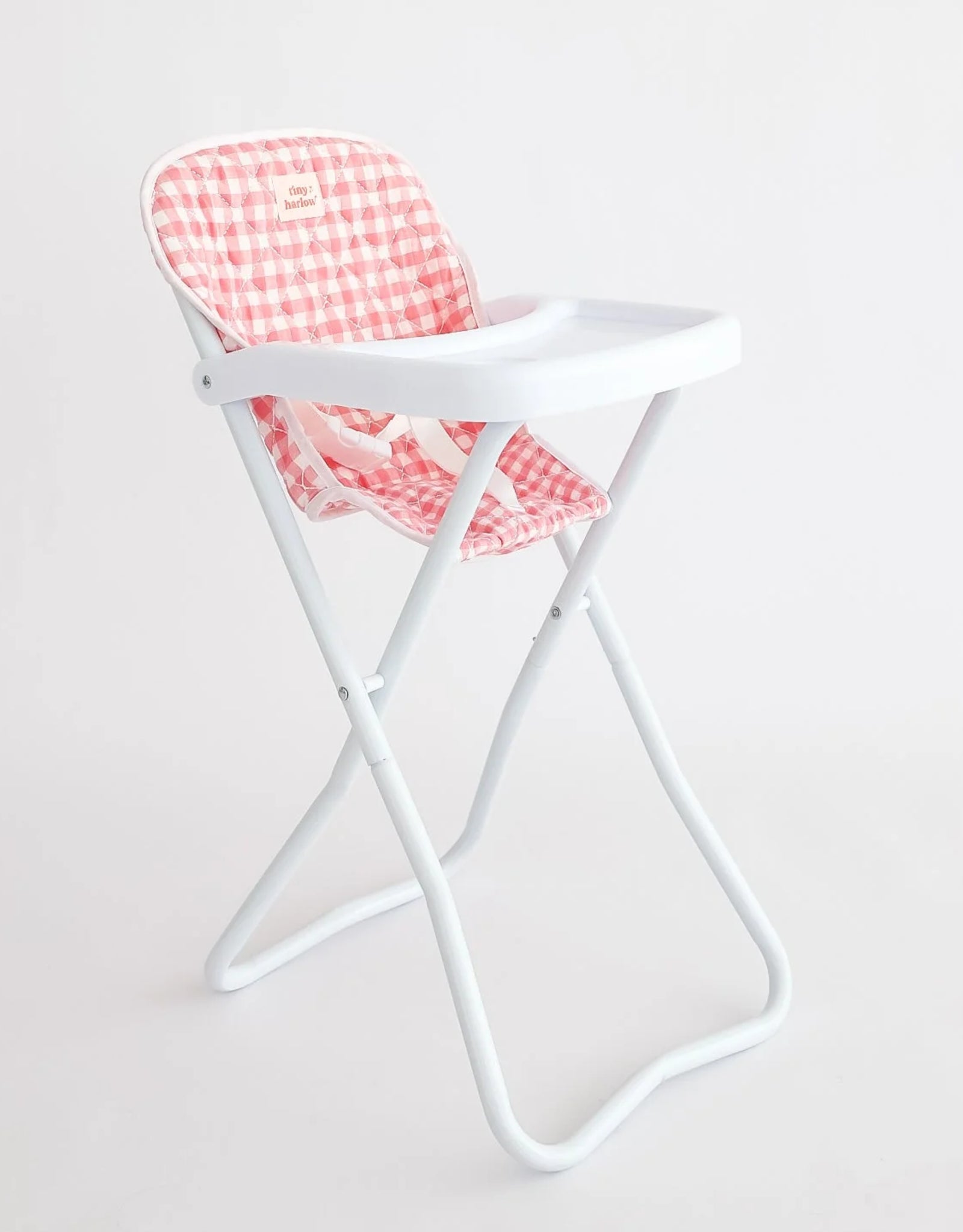 Doll High Chair - Pink - Tiny Harlow