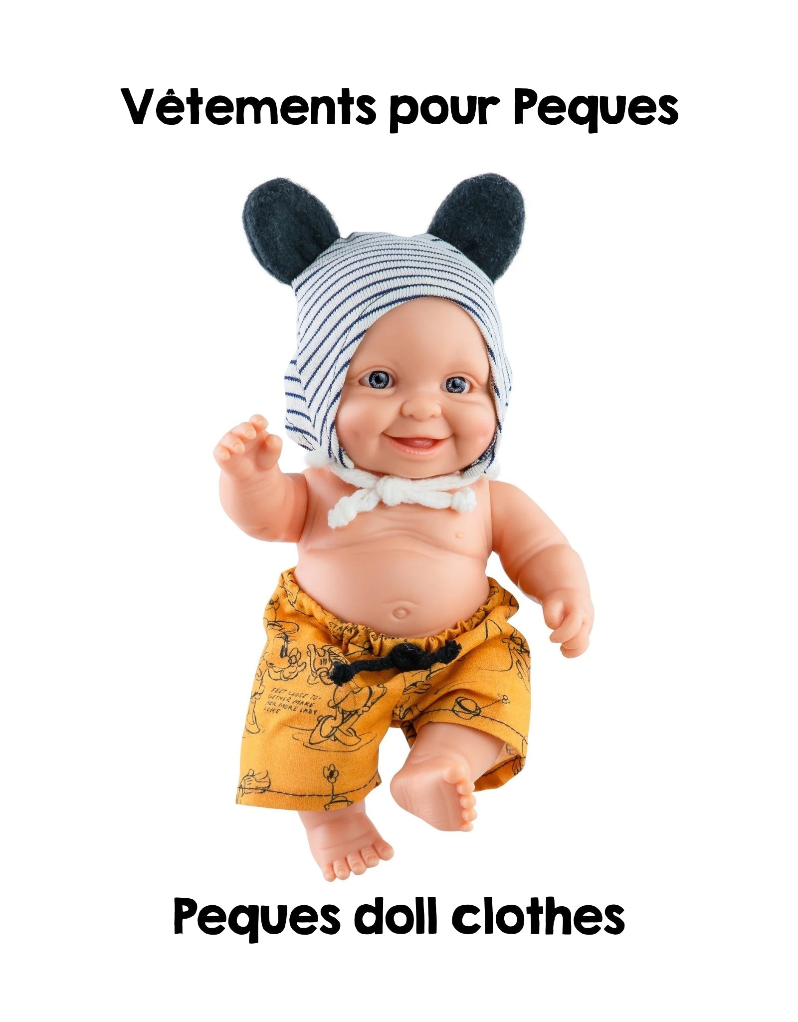 Peques Doll Clothing - Greg - Paola Reina