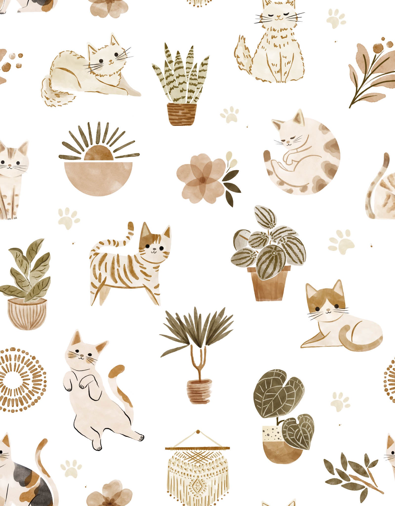 My little blanket - Sammy and his plants -  Veille sur toi