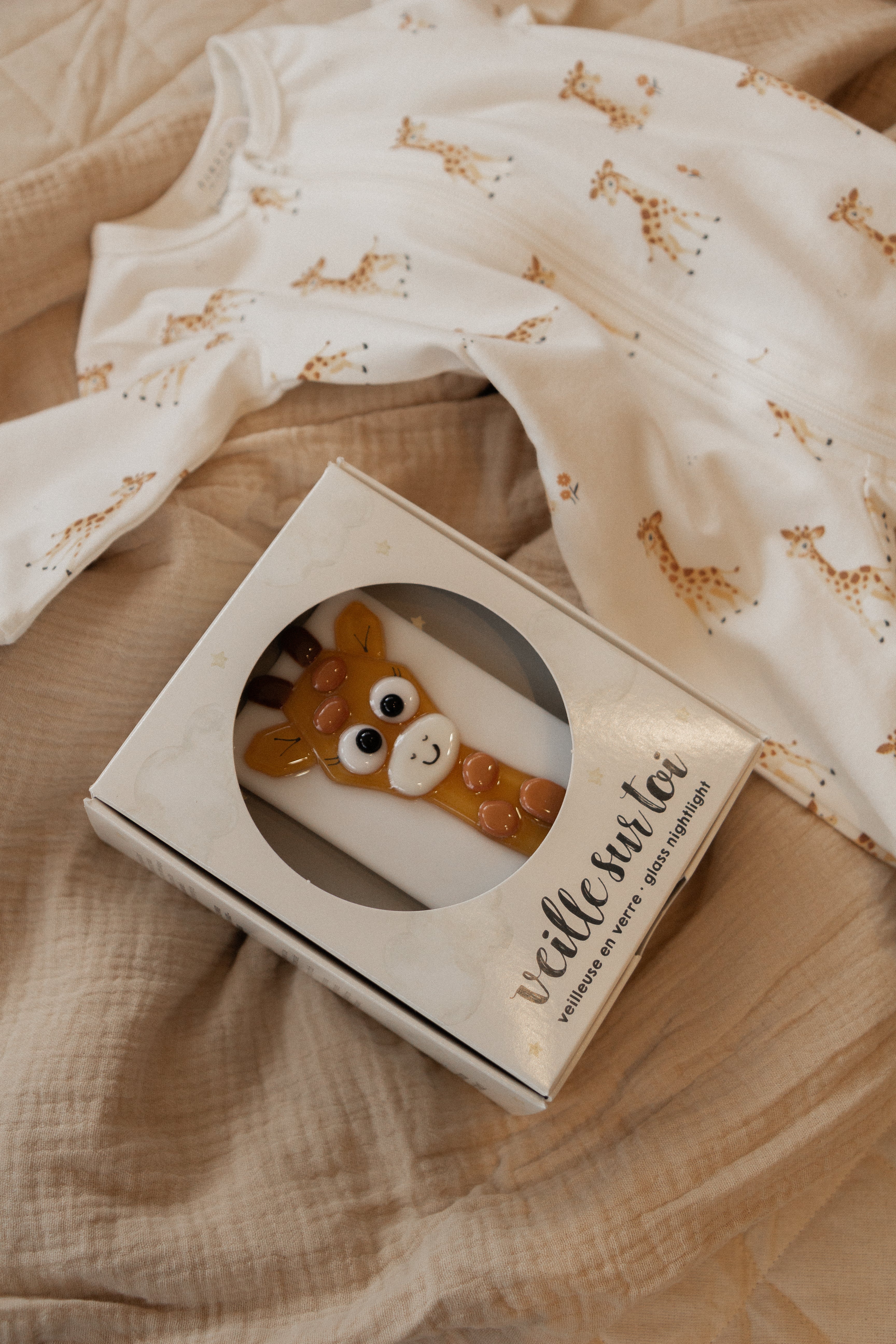 Night Light - Gisèle The Giraffe - Veille sur toi