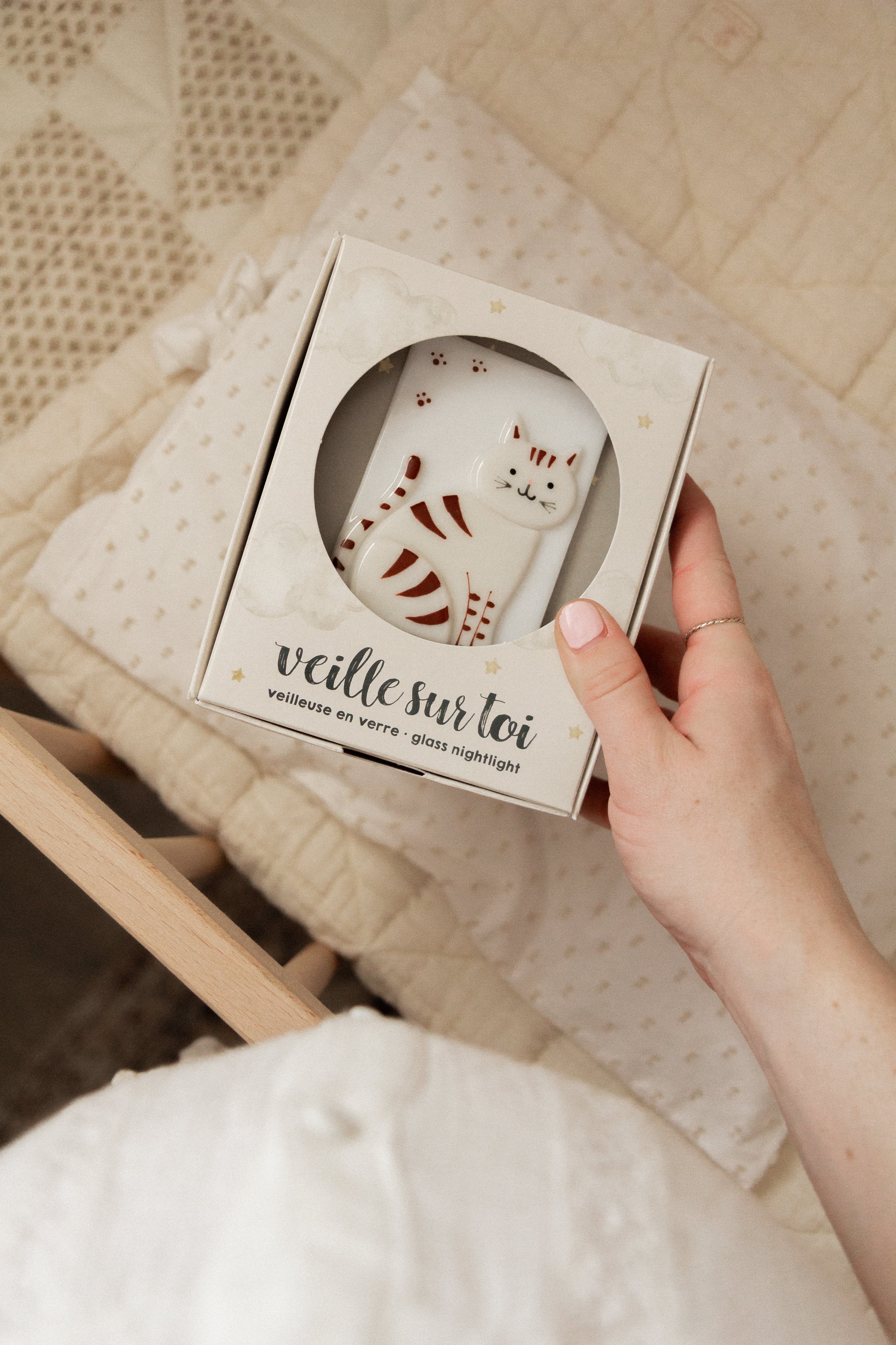 Night light - Cat - Sammy - Veille sur toi