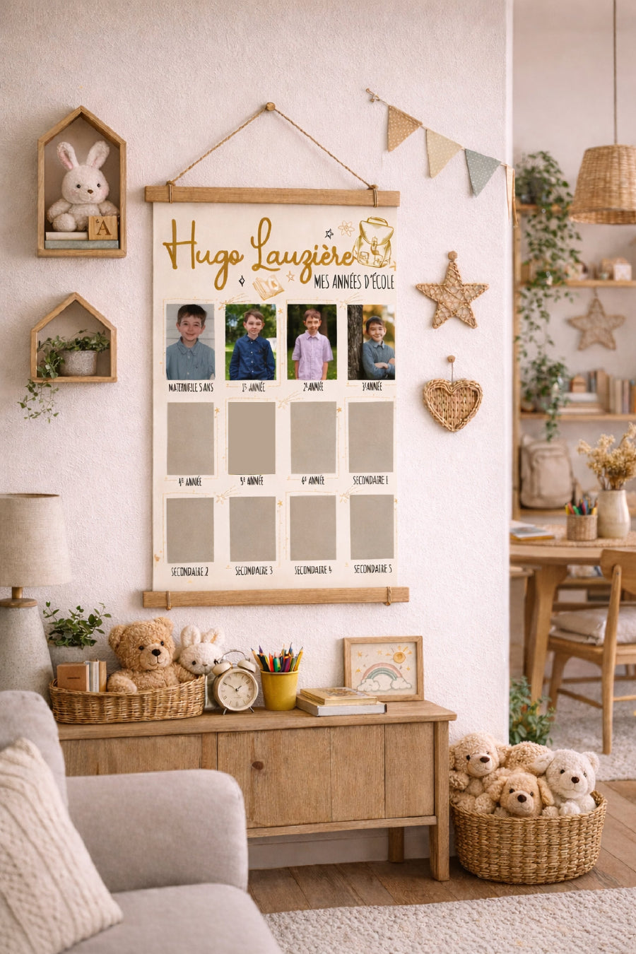 Affiche photos d'école