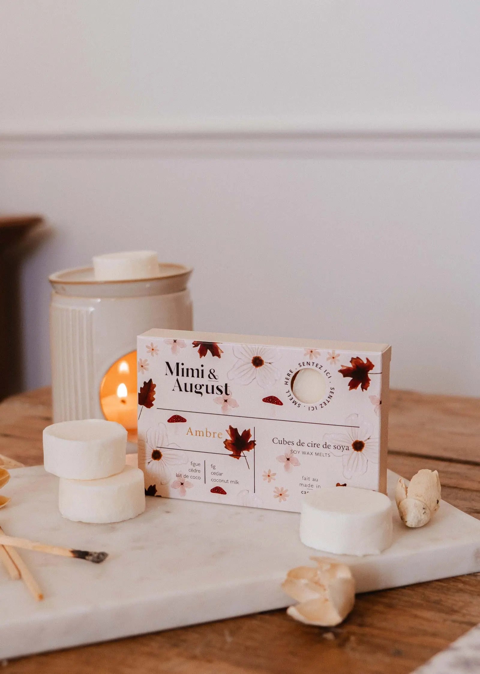Soy Wax Melts - Ambre Mimi & August