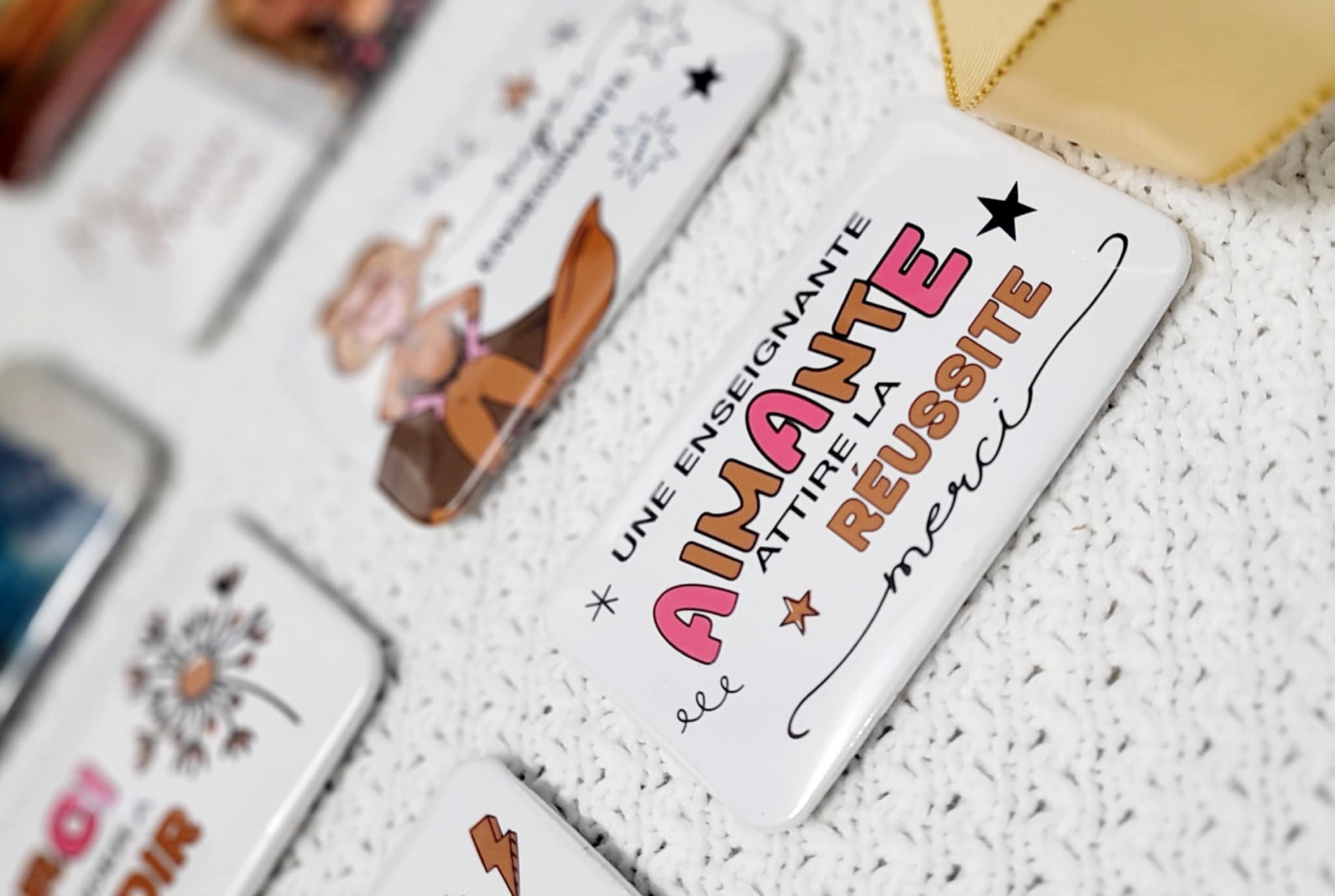 Aimants personnalisés - Personnel en éducation