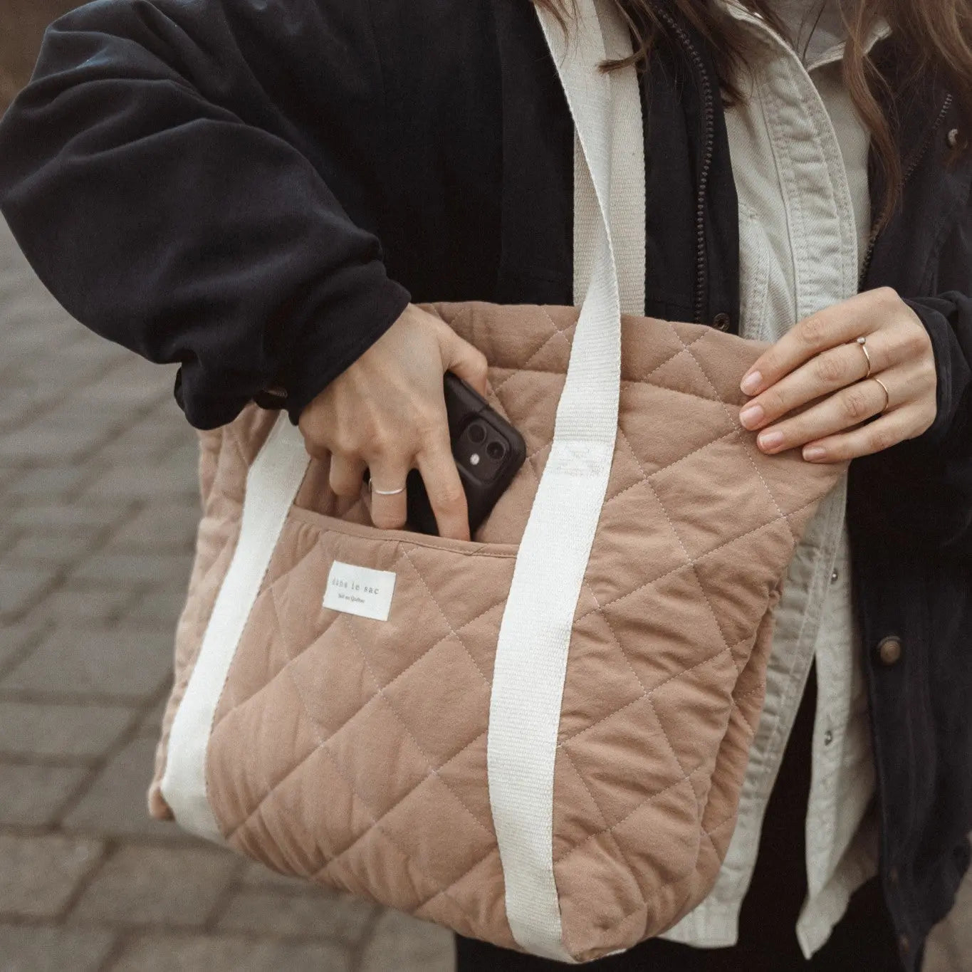 Fourre-tout matelassé pour le quotidien Dans Le Sac