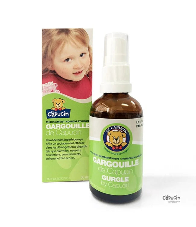Medicina homeopática "Gargoyle" de Capucin