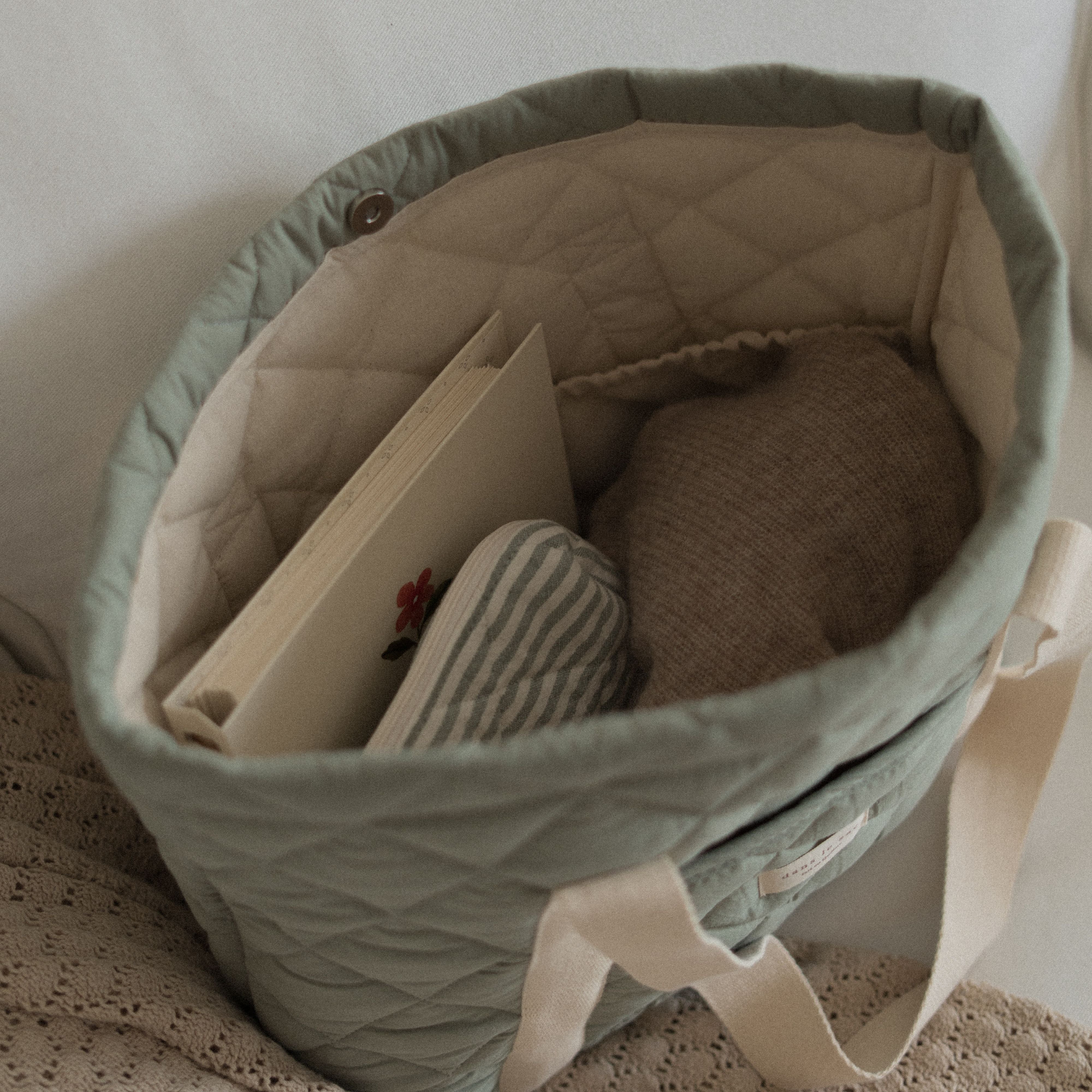 Fourre-tout matelassé pour le quotidien Dans Le Sac