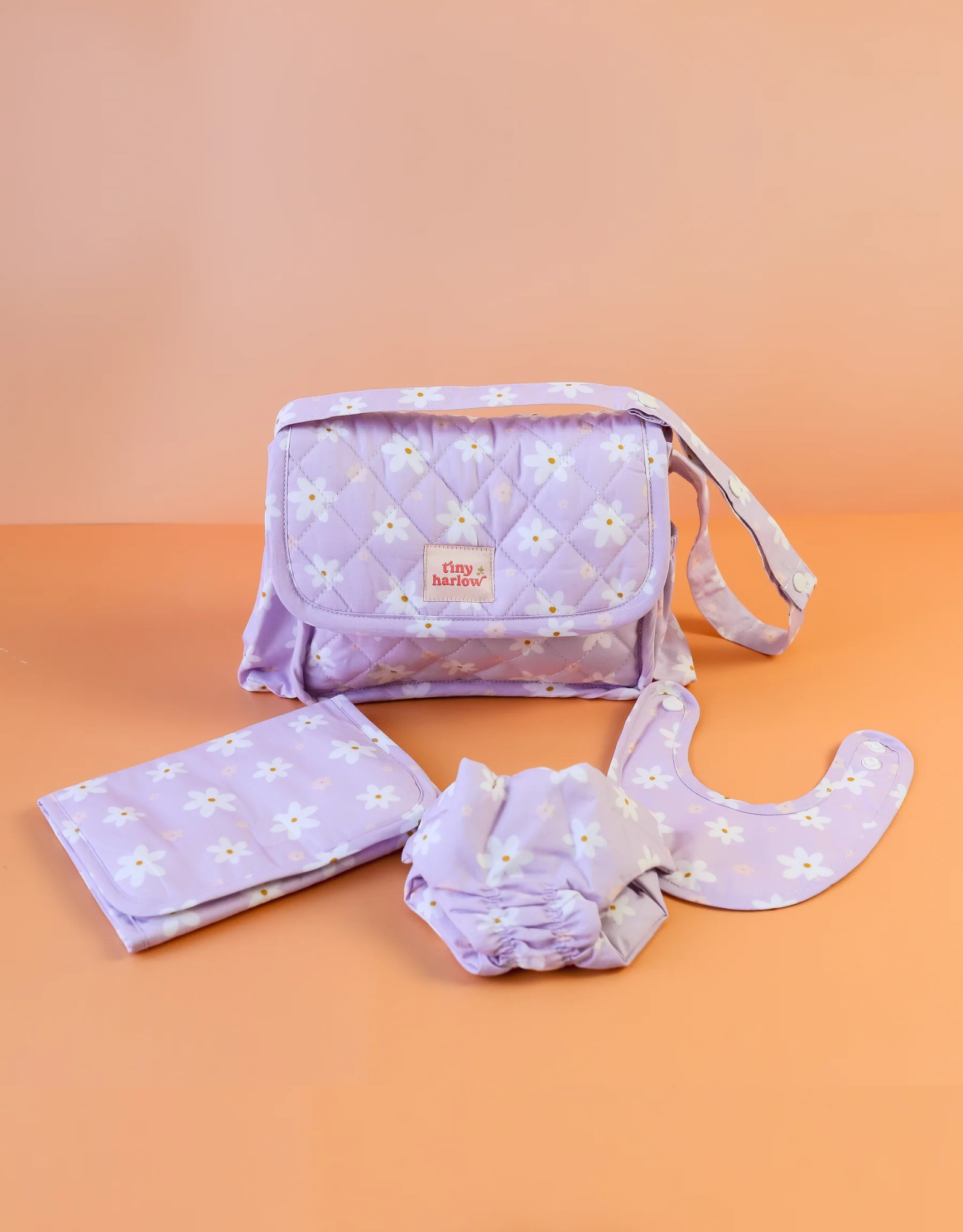 Convertible Diaper Bag - Daisy - Tiny Harlow