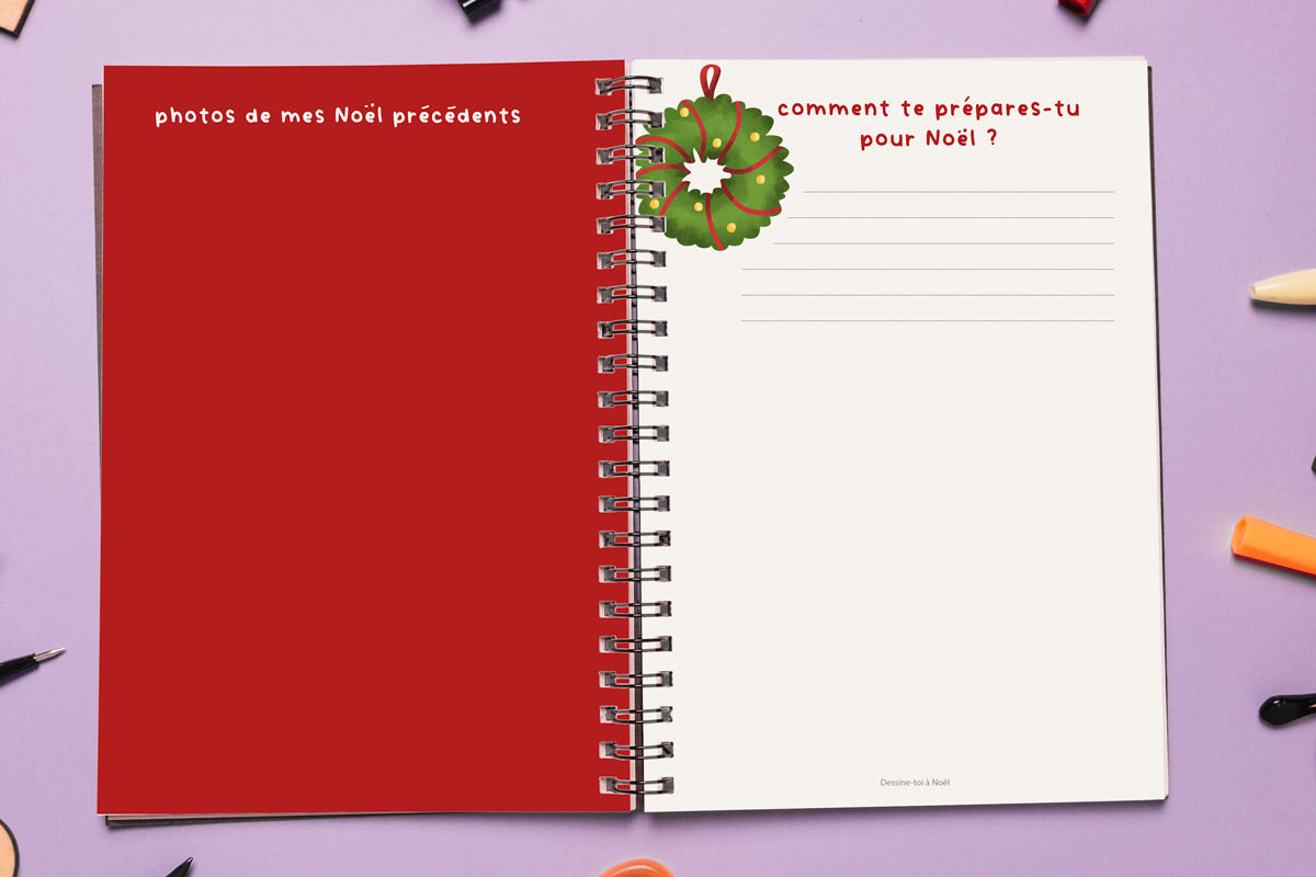 Cahier de Noël - Stickeepals