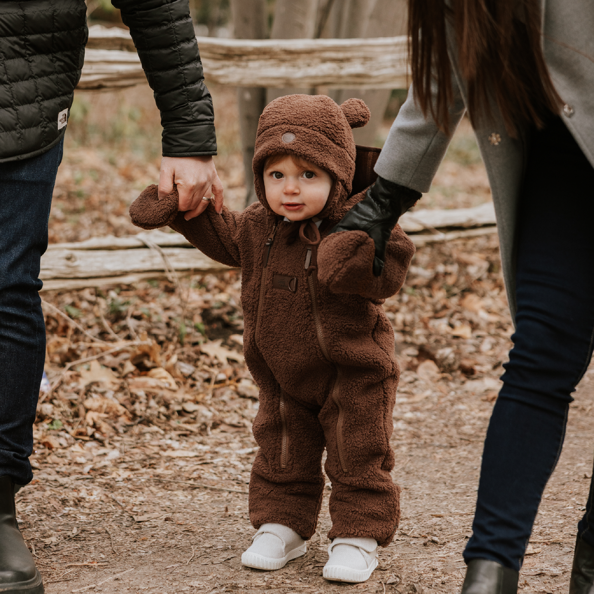 Combinaison une pièce en Sherpa doublée (3-18m) Petit Coulou