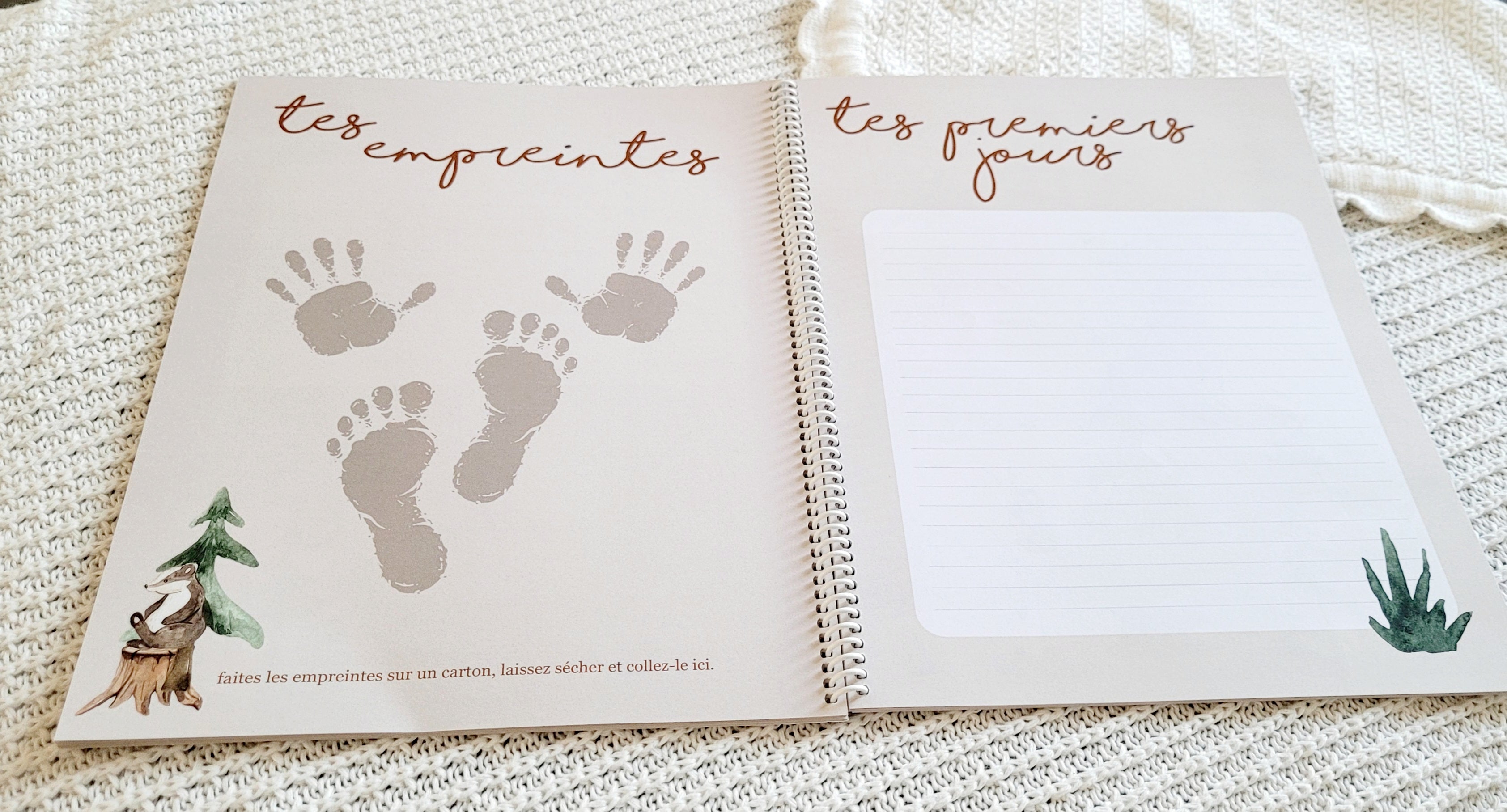 Livre à disques de la grossesse à la petite enfance - Forêt