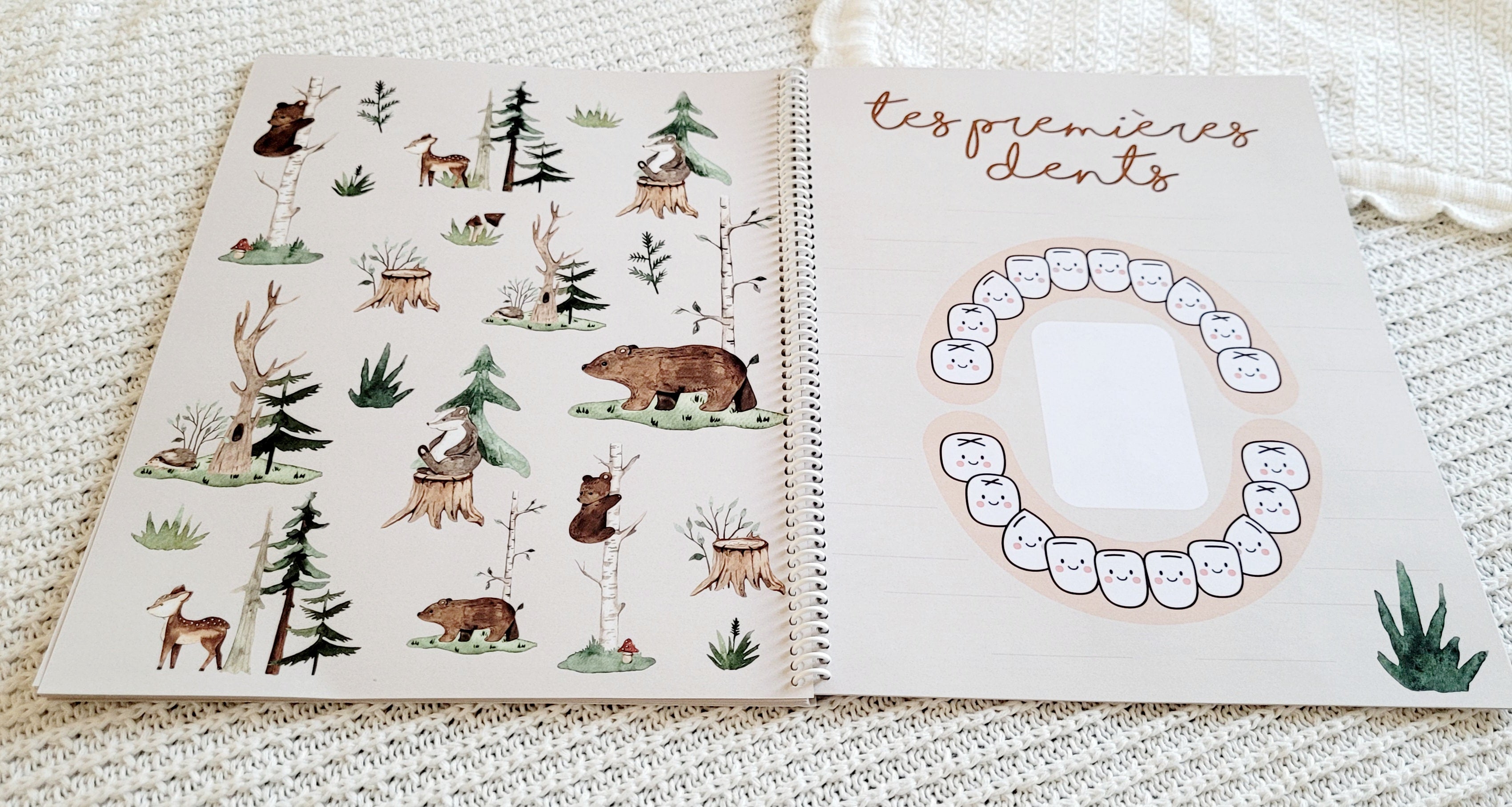 Livre à disques de la grossesse à la petite enfance - Forêt
