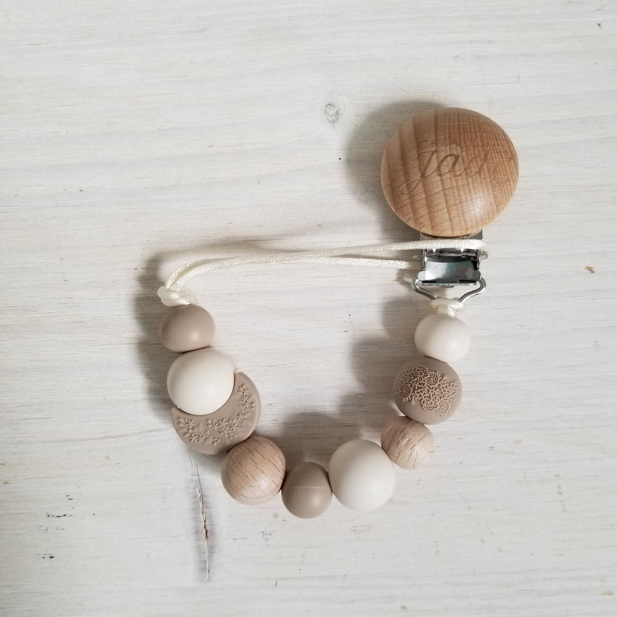 Attache-suce Bois - Lune boho