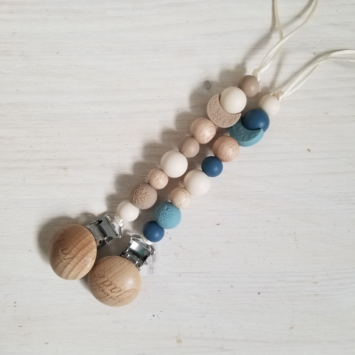 Attache-suce Bois - Lune boho