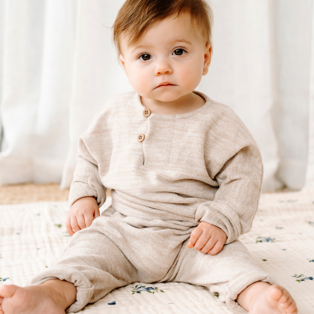 Organic Cotton Muslin Baby Blanket, 4 Layers, Crib Size (47 X 47) - Blueberry - PRE-ORDER