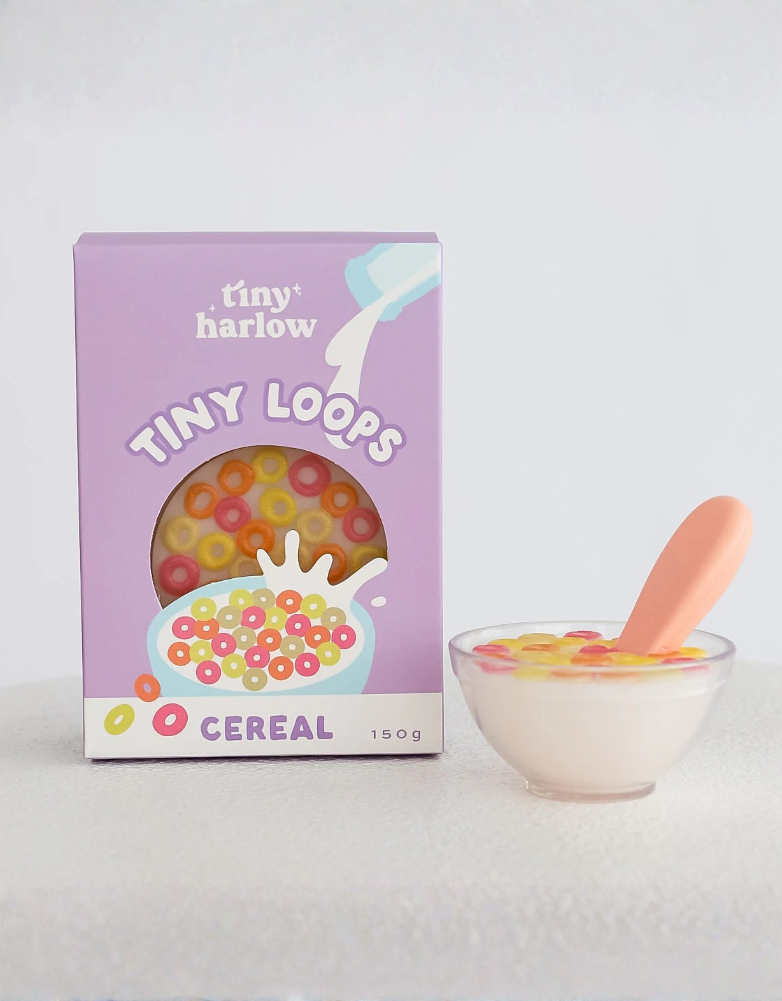 Tiny Tummies Set - Tiny Loops Cereal Bowl - Tiny Harlow