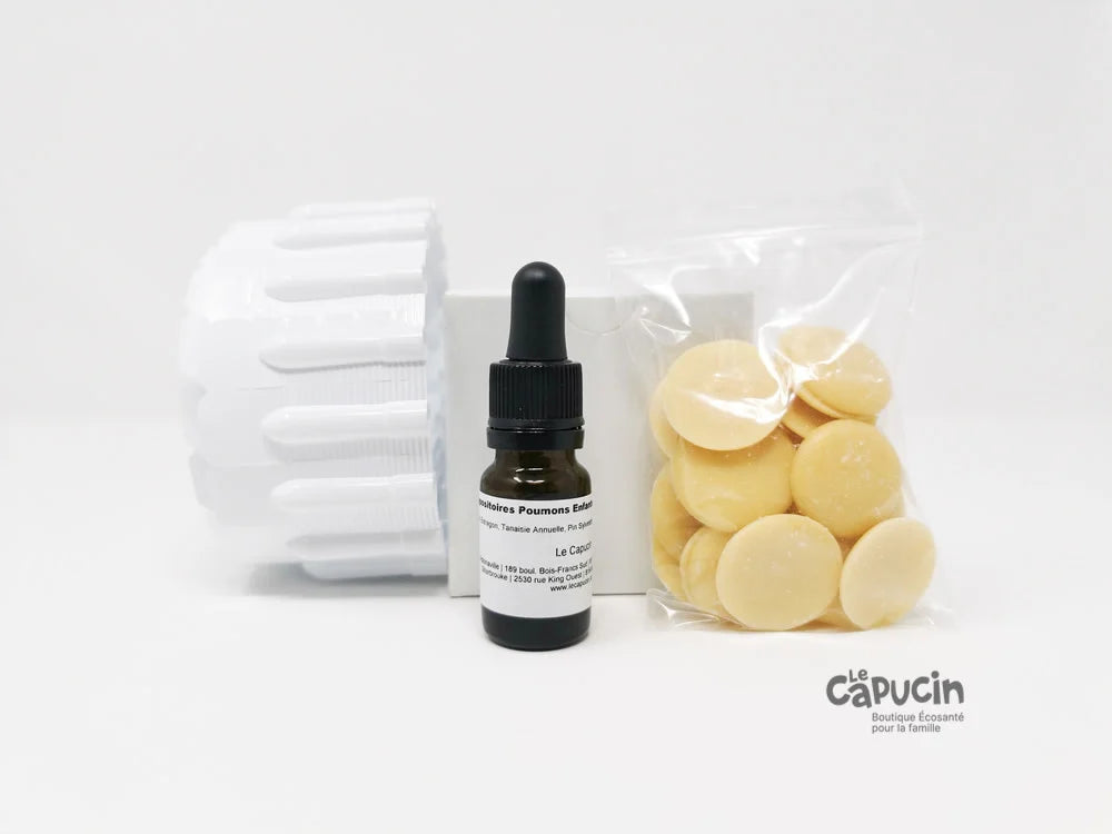 Kit for suppositories "Lungs - children" by Capucin