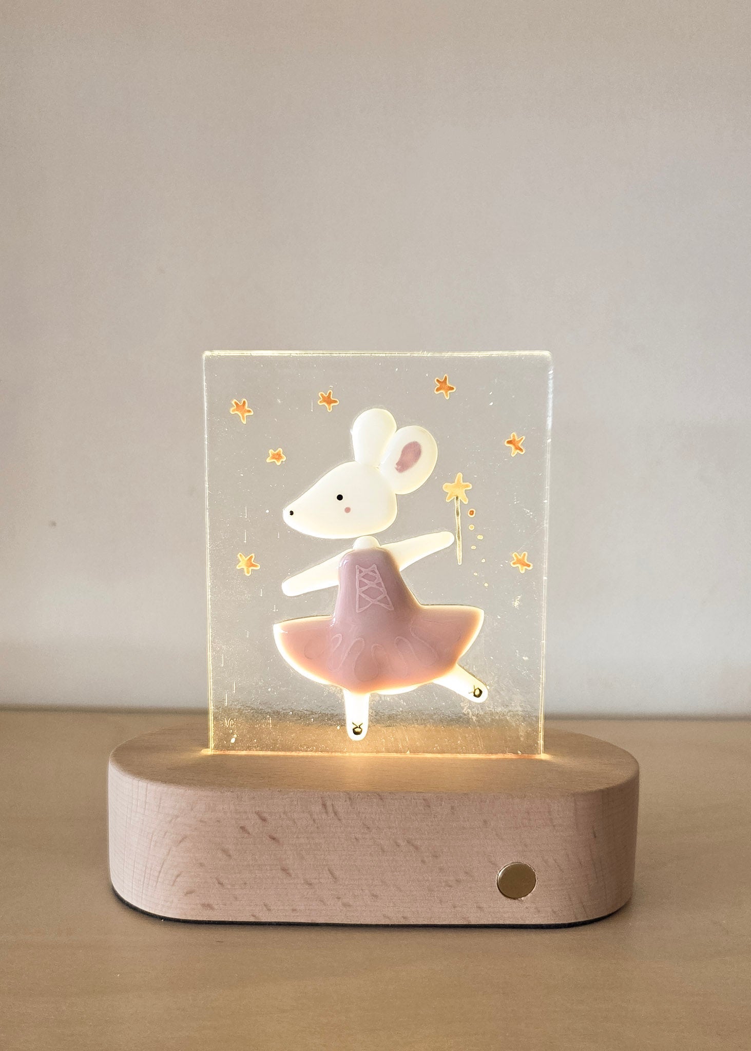 Table lamp - Anna the Ballerina Mouse - Veille sur toi