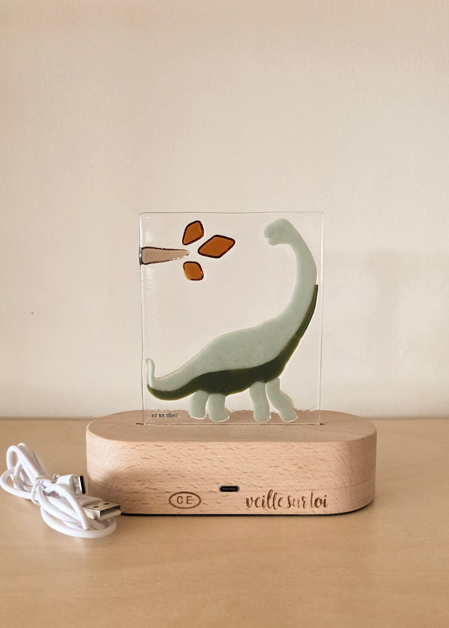 Table lamp - Jonathan the Dinosaur - Veille sur toi