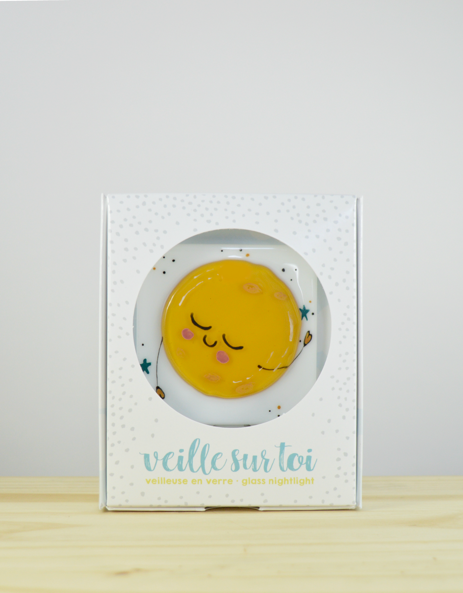 Night Light - Moon - Veille sur toi