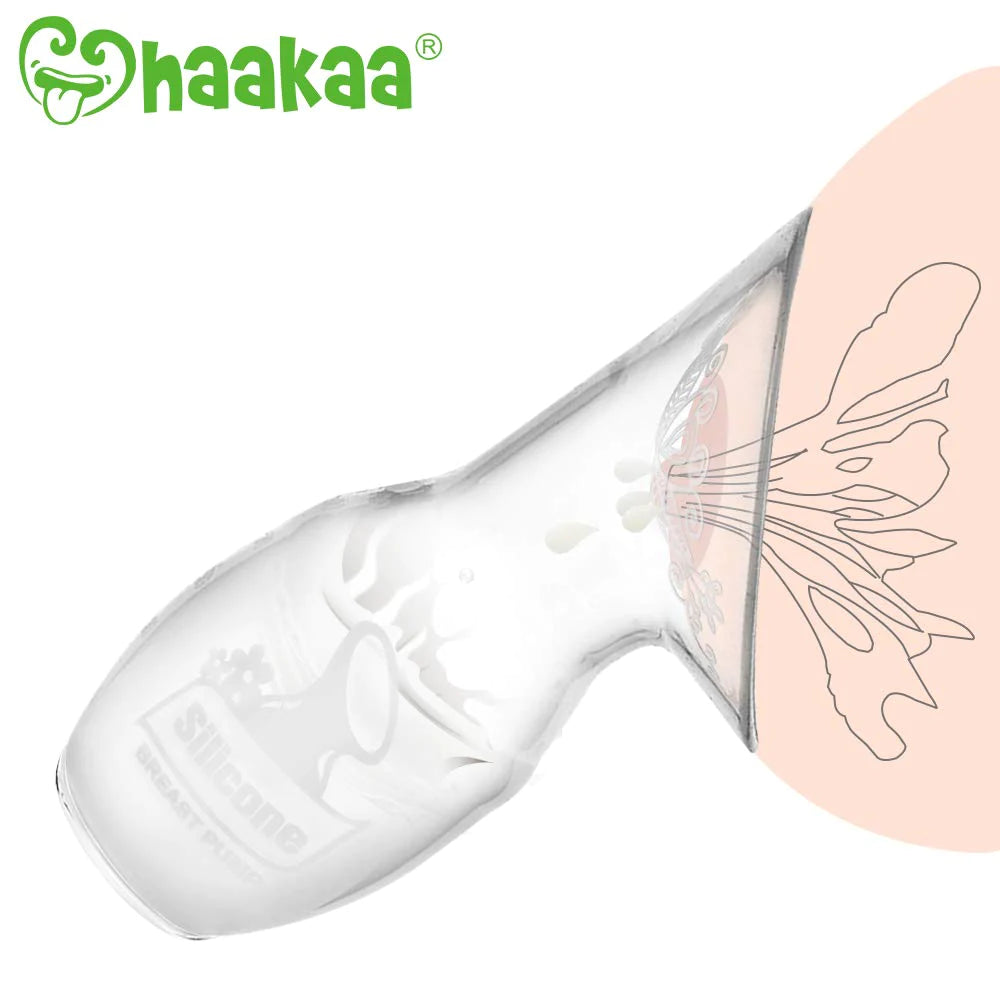 Haakaa, Tire lait en silicone incluant base à ventouse 150 ml