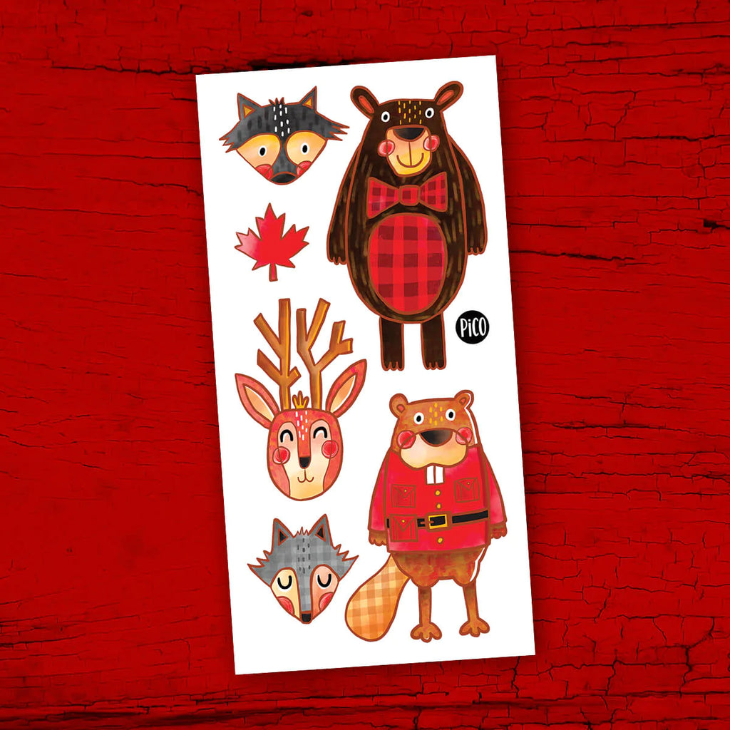 Pico's "Animals of Canada" tattoo