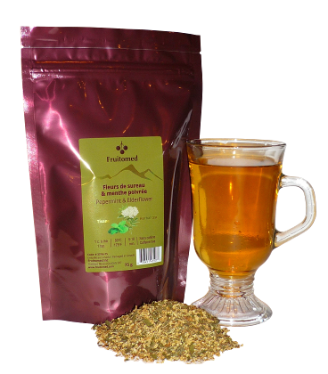 Fruitomed Elderflower &amp; Mint Herbal Tea 