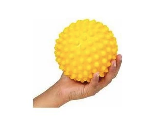 Yellow massage ball