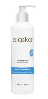 Alaska, Savon purifiant pour les mains et le corps