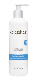 Alaska, Jabón purificante para manos y cuerpo 