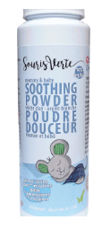 Green mouse, Softness powder with white clay