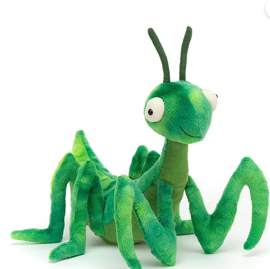 Penny the praying mantis from Jellycat