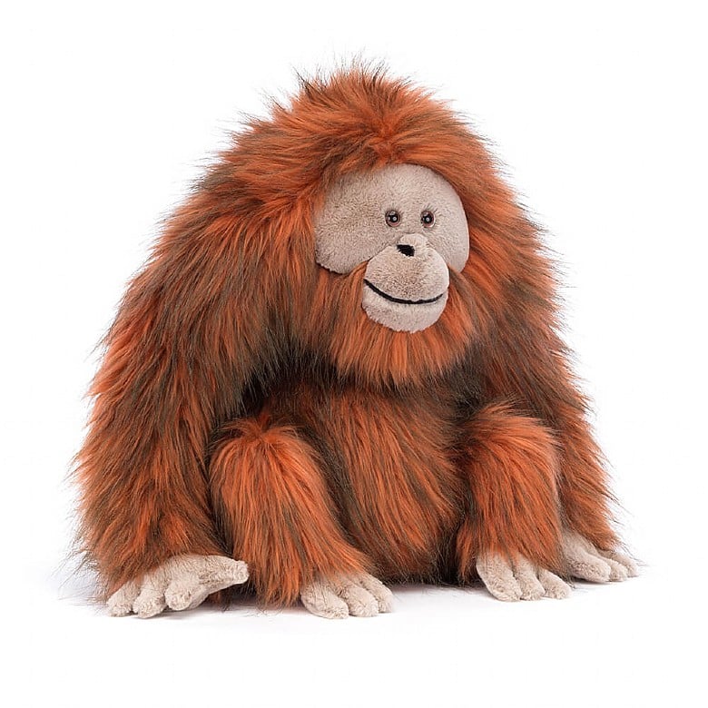 Oswald the orangutan (Oswald orangutan) from Jellycat