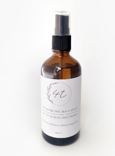 Un vaporisateur de composé d’hydrolats de 100 ml