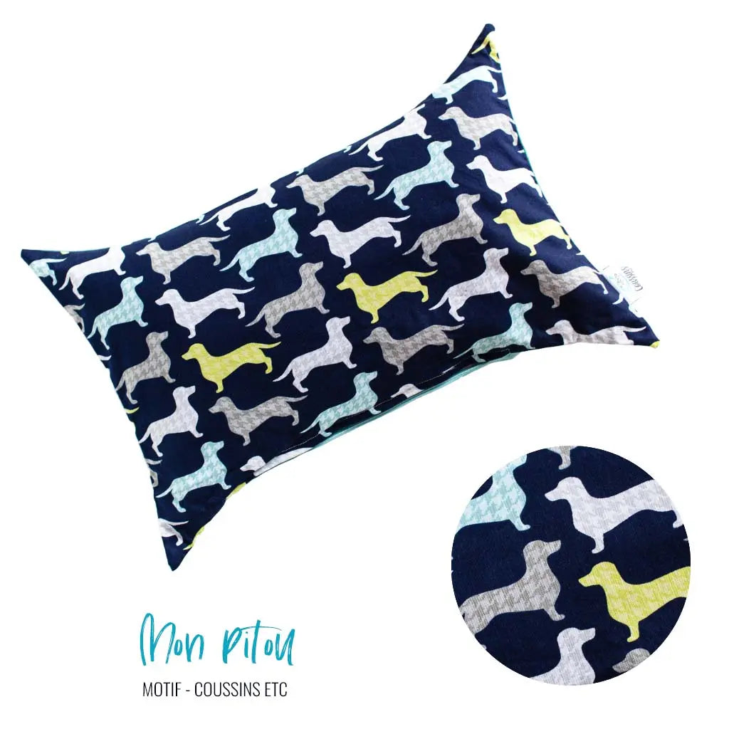 Mini oreiller "Mon Pitou" Coussins etc