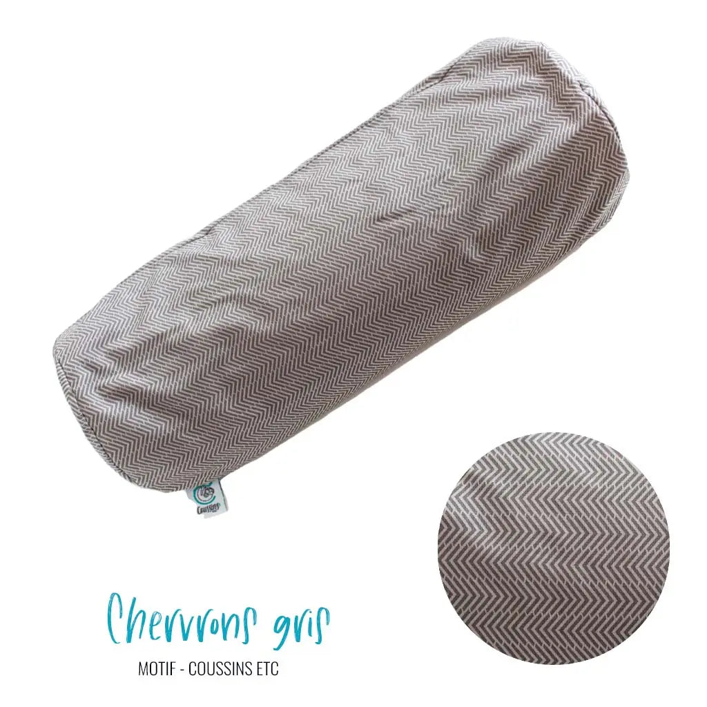 Le p'tit etc. "Chevrons Gris" Coussins etc