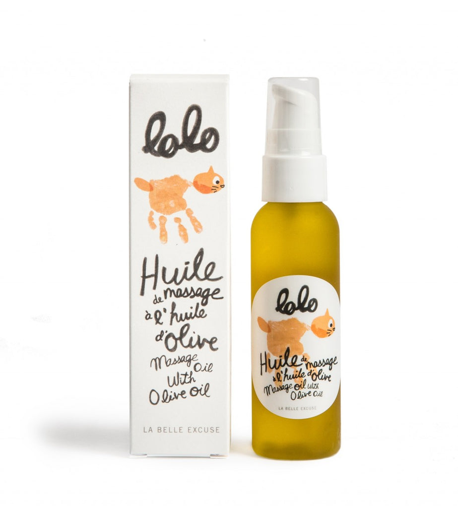 Lolo, Massage oil with olive oil