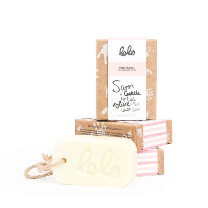 Lolo, Castile Oil Soap - Fragrance Free 90g