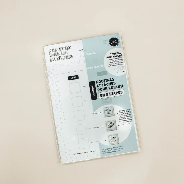 Great tricks, My little routine/task chart - 5 steps – Coussins etc